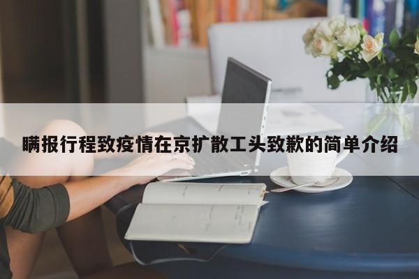 瞒报行程致疫情在京扩散工头致歉的简单介绍