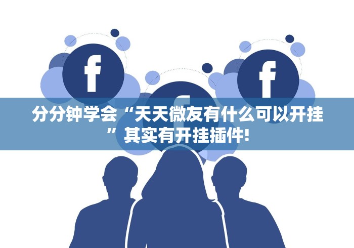 分分钟学会“天天微友有什么可以开挂”其实有开挂插件!