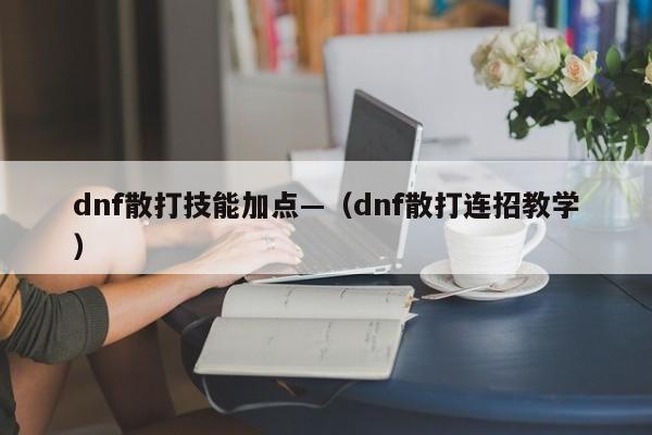 dnf散打技能加点—(dnf散打连招教学)