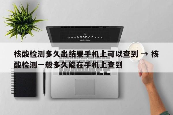 核酸检测多久出结果手机上可以查到 → 核酸检测一般多久能在手机上查到